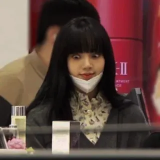 😳 aaa17720 Lisa lisa, blackpink, kpop, sängerin, idol, lustiges gesicht telegram sticker