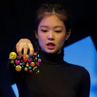 🍭 b6485ae2 Emoji, Frau, Herz, Funkeln, Bunt telegram sticker