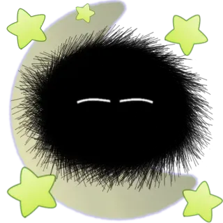 😜 3ce6d47d 月亮, 星星, 新月, 夜晚, 天空, 星空, 梦, 睡眠 telegram sticker