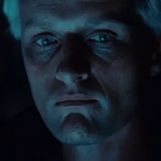 🤨 102d50a6 Roy Batty Blade Runner เบลด รันเนอร์, รอย แบตตี, เรพลิแคนท์, วิทยาศาสตร์, ตัวละครในภาพยนตร์, แฮร์ริสัน ฟอร์ด, ไซไฟ telegram sticker