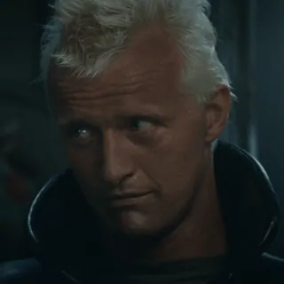 😊 311f12e7 Roy Batty Blade Runner เบลดรันเนอร์, รอย แบตตี, รุตเกอร์ เฮาเออร์, ไซไฟ, ภาพยนตร์, ตัวละคร telegram sticker