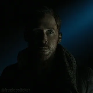 😨 dac278bf @freetopsticker man, portrait, face, dark, shadow, serious telegram sticker