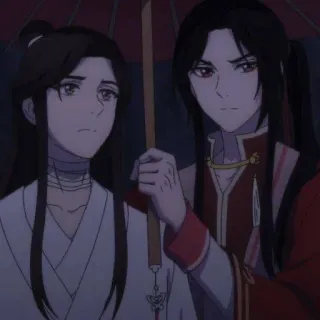 😒 9950db2a 动漫, 角色, 雨伞 telegram sticker