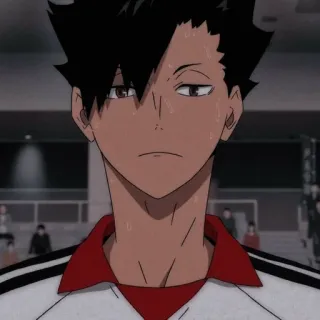 🌟 33652ca6 Kuroo Tetsurou Haikyuu!! anime, haikyuu, kuroo, kuroo tetsurou, character, manga, volleyball, athlete telegram sticker