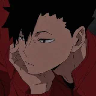 🌟 7d5b0c73 Kuroo Tetsurou Haikyuu!! anime, kuroo, haikyuu, tetsurou, manga, volleyball telegram sticker