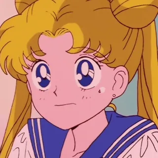 🌙 c6352e1b Sailor Moon Anime, Ragazza, Maghetta, Usagi Tsukino, Sailor Moon telegram sticker