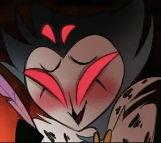 🦉 48317715 Stolas Helluva Boss uil, demon, cartoon, Helluva Boss, vogel whatsapp sticker