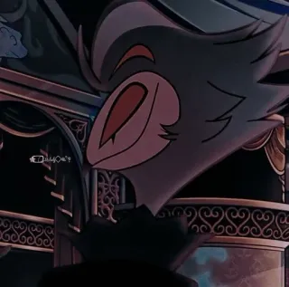 🦉 8ac6f198 Stolas Helluva Boss uil, prins, helluva boss, cartoon, demon whatsapp sticker