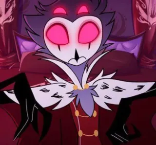 🦉 8d9f7ad3 Stolas Helluva Boss demon, uil, Helluva Boss, Stolas, cartoon whatsapp sticker