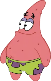 🙂 237982fc Patrick Star SpongeBob SquarePants Patrick Star, SpongeBob SquarePants, cartoon character, sea star, friend, funny whatsapp sticker