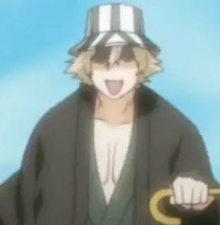 😃 225d5e14 Kisuke Urahara Bleach Anime, Bleach, Kisuke Urahara, Karakter telegram sticker