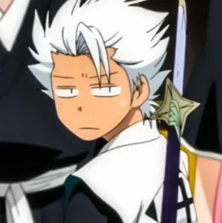 🤨 6d47644b Hitsugaya Toshiro Bleach Anime, Bleach, Hitsugaya Toshiro, Shinigami, Kapten telegram sticker