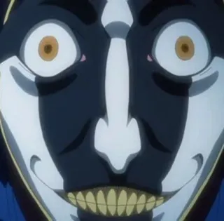 🥰 70418ff9 Anime, Seram, Wajah, Menakutkan, Ekspresi telegram sticker