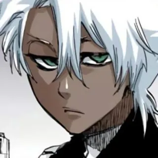 ⚔ f373cd43 Hitsugaya Toshiro Bleach Anime, Manga, Capelli Bianchi, Capitano, Mietitore di anime telegram sticker