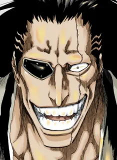 😏 4aeb28f6 Kenpachi Zaraki Bleach Anime, Manga, Karakter, Kenpachi, Zaraki, Bleach telegram sticker