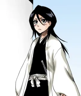 😳 a0a141a4 Rukia Kuchiki Bleach Anime, Manga, Pedang, Karakter, Bleach telegram sticker