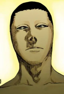 👽 de079764 wajah, anime, manga, karakter, potret telegram sticker