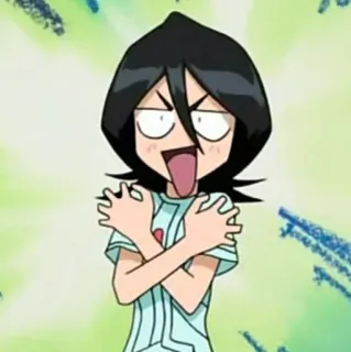 💈 67bb1e39 Rukia Kuchiki Bleach Anime, Bleach, Nhân vật, Hài hước, Thè lưỡi telegram sticker