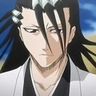 💈 c145de34 Byakuya Kuchiki Bleach Anime, Manga, Bleach, Byakuya Kuchiki, Shinigami, Đội trưởng, Gotei 13 telegram sticker