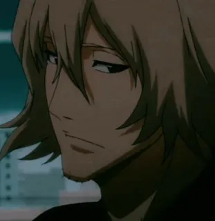 💈 cd7fc23d Anime, Nhân vật, Đàn ông, Chân dung, Biểu cảm khuôn mặt telegram sticker