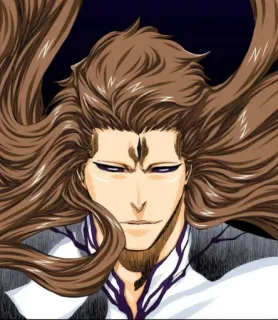 ๐ฅต 1b23975a Sosuke Aizen Bleach anime, manga, Bleach, Sosuke Aizen, character, villain telegram sticker