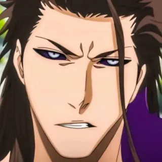 😡 eea2dedb Sosuke Aizen Bleach Anime, Bleach, Sosuke Aizen, Postać telegram sticker