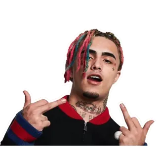 Lil Pump telegram stickers