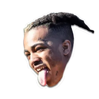 😜 f1022c8c XXXTentacion ラッパー, 歌手, ミュージシャン, xxxtentacion, セレブ whatsapp sticker