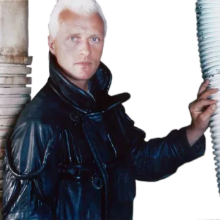 🎲 bc1e1890 Roy Batty Blade Runner 罗伊·贝蒂, 银翼杀手, 复制人, 科幻, 哈里森·福特 telegram sticker