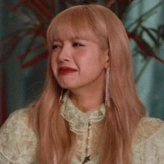 🥺 1247a36c Lisa kpop, huilen, emotioneel, verdrietig, lisa, blackpink telegram sticker