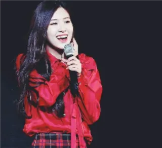 😃 16ac24b5 นักร้อง, นักแสดง, เพลง, ผู้หญิง, ไมโครโฟน, คอนเสิร์ต telegram sticker