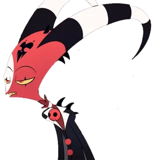 😠 b530d598 Blitzø Helluva Boss imp, demon, hell, helluvaboss, cartoon telegram sticker