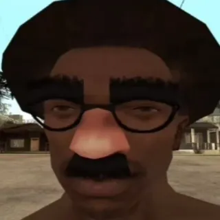 🥸 0f245566 funny, disguise, glasses, mustache whatsapp sticker