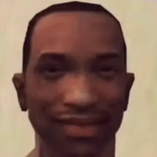 🥰 26c7fa5f CJ Grand Theft Auto: San Andreas CJ, Grand Theft Auto, San Andreas, game, character whatsapp sticker