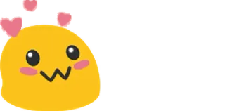 💓 5f072152 carino, kawaii, blob, giallo, cuore telegram sticker