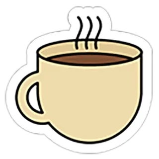 ☕ 5cf7baf0 café, boisson, chaud, tasse telegram sticker