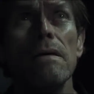 🙄 7c226f34 Willem Dafoe 肖像, 演员, 脸, 黑暗, 忧郁, 强烈 telegram sticker