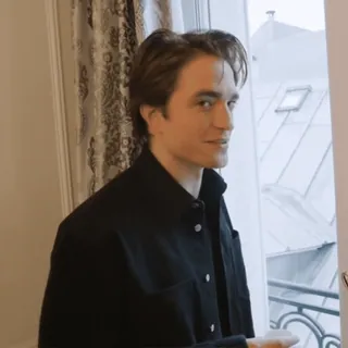 🗝️ ff41d2b3 Robert Pattinson 演员, 名人, 男人, 肖像 telegram sticker