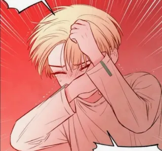 ☠️ 1d2da369 Anime, Menino, Desenho animado, Fofo, Emocional whatsapp sticker