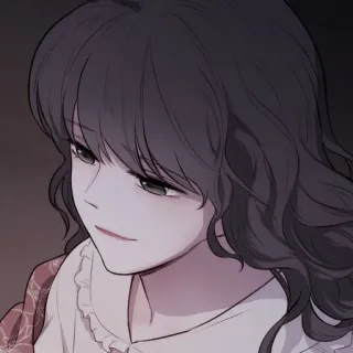 📰 ec306566 woman, girl, portrait, hair, illustration, artwork telegram sticker