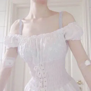 💍 7eb14d16 vestido, mujer, blanco, moda, ropa whatsapp sticker