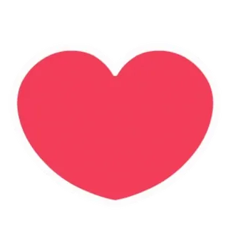 ❤️ d39eb404 hati, cinta, merah, simbol whatsapp sticker