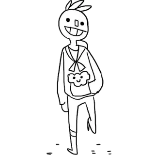 😁 6b894f50 การ์ตูน, ตัวละคร, ภาพวาด, น่ารัก, ภาพประกอบ, สติกเกอร์ telegram sticker