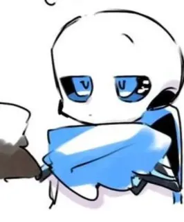 💙 216f4e99 Sans Undertale, Sans, Cartoon, Videospiel, Fanart, Sticker whatsapp sticker