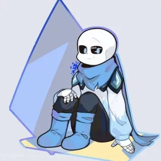 💙 e5d00545 Sans Undertale Undertale, Sans, Blueberry, Fanart, Videospiel whatsapp sticker