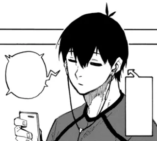 🎶 212a3819 Anime, Headphone, Musik, Telepon, Mendengarkan whatsapp sticker