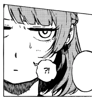 ⁉️ b732476a ?! Manga, Ekspresi, Pertanyaan, Seruan whatsapp sticker