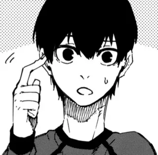 blue lock by @t154707 telegram stickers