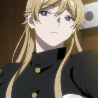 💚 7a12c2d4 Anime, Gadis, Pirang, Seragam, Pelajar telegram sticker