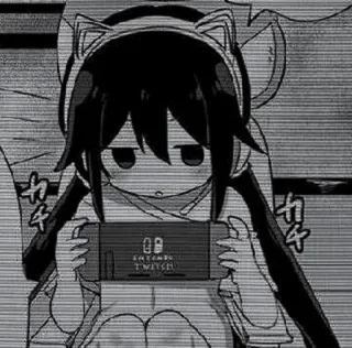 𖤐Manga Mood @BlueTararus telegram stickers